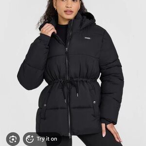 Oner active Women's Black Puffer Jacket